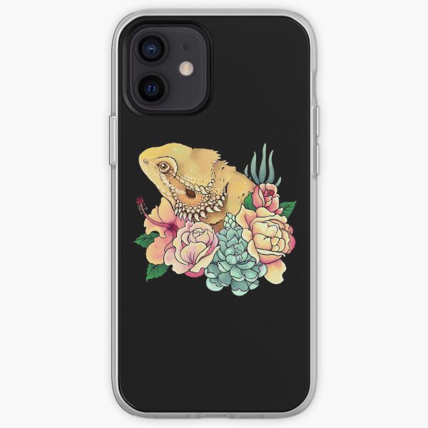 Pastel Bearded Dragon iPhone Soft Case
