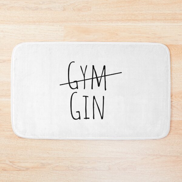 Item preview, Funny Gym, Gin and Tonic designed and sold by Minimalist Quotes and Sayings.