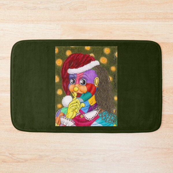 Item preview, Shh!  Santa Scraps is Sneaking by Kevenn T. Smith designed and sold by KevennTSmith.