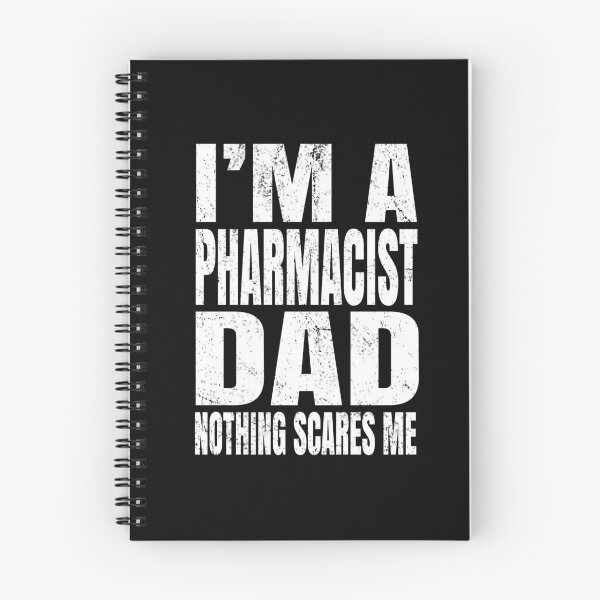 Item preview, I'm A Pharmacist Dad Nothing Scares Me - Druggist Funny print designed and sold by Grabitees.