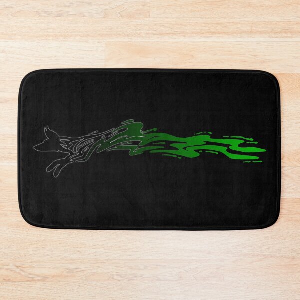 Item preview, Painted Fox - Green designed and sold by Katrina Montgomery.