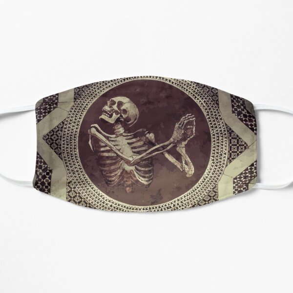 Hannibal: Dancing Skull + Skeleton Mosaic Flat Mask