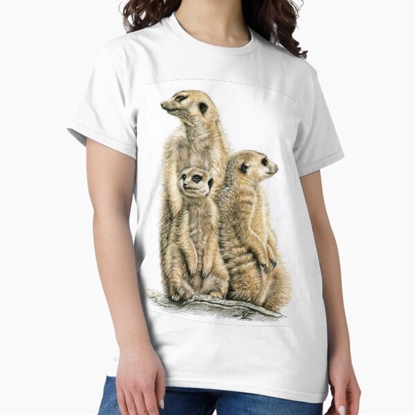 Meerkats Family - Die Erdmännchen Classic T-Shirt