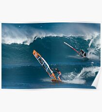 Windsurfing Maui Poster