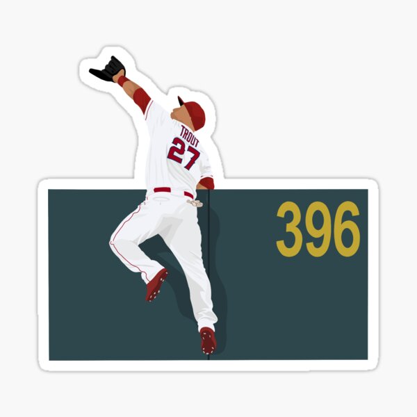 Mike Trout HR Robbery Sticker