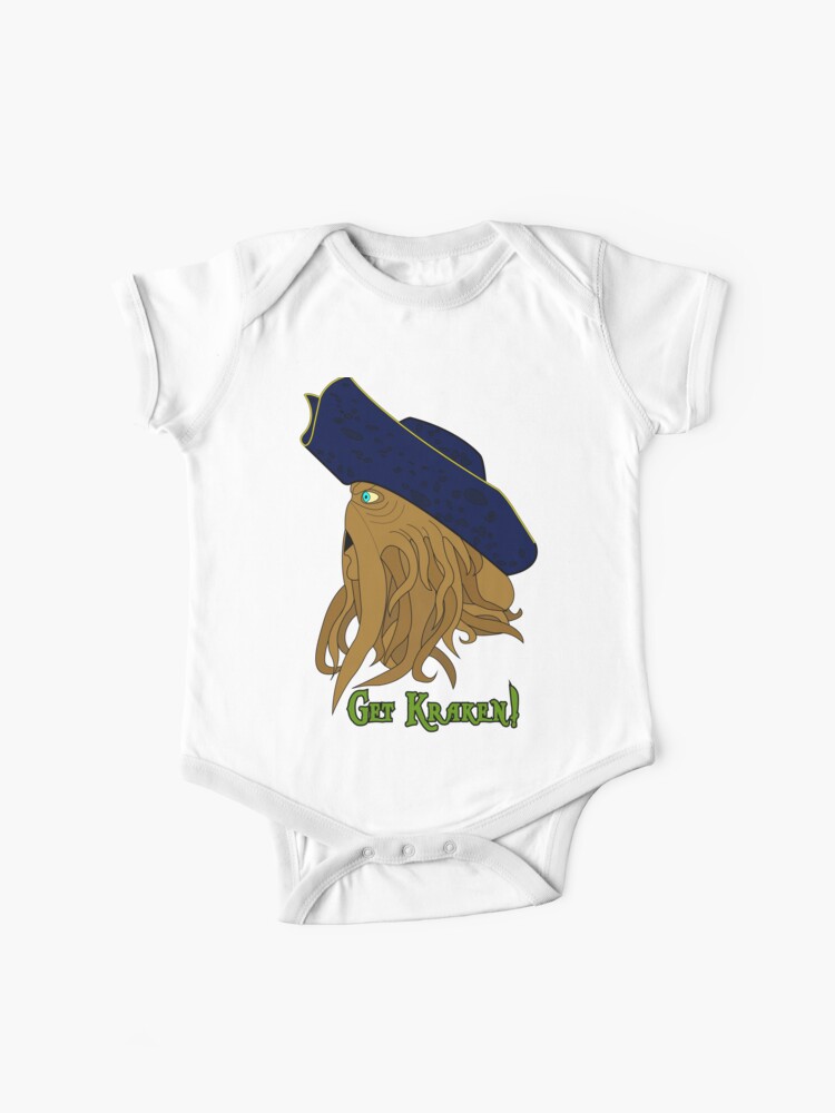 Get Kraken Davy Jones Baby One Piece By Darthcobay Redbubble