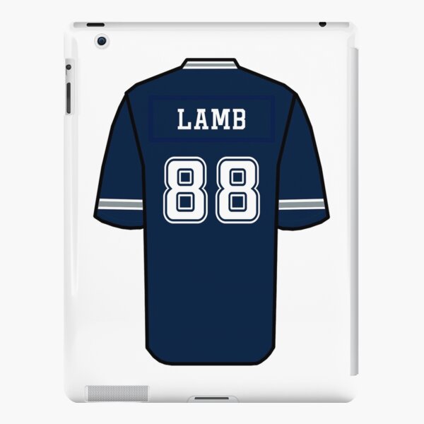 CeeDee Lamb Football Edit Tapestries Cowboys iPad Case & Skin for