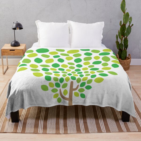 Item preview, Leaves Falling Tree Pattern designed and sold by ellehamilton.