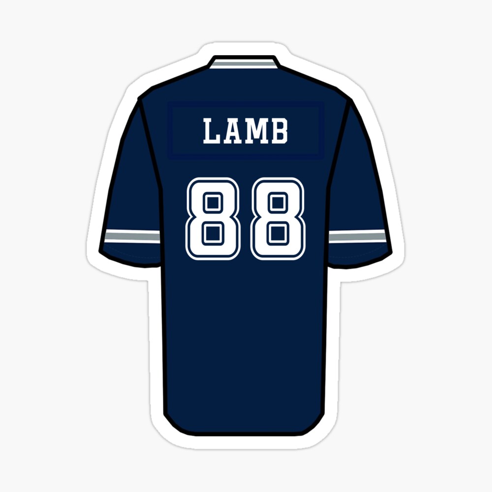 CeeDee Lamb Away Jersey Art Board Print for Sale by designsheaven