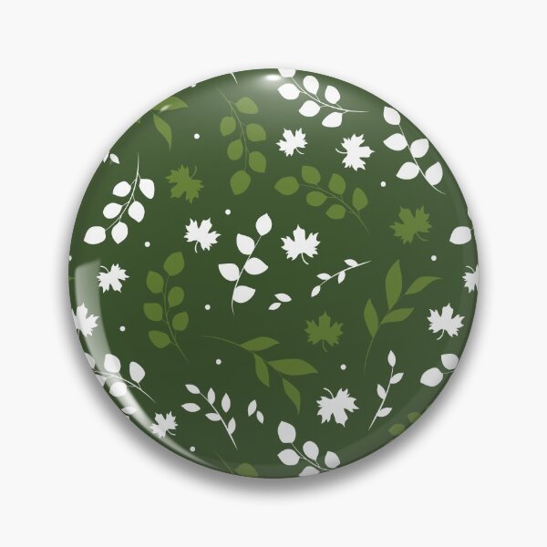 Item preview, Green Florals designed and sold by linebyline.