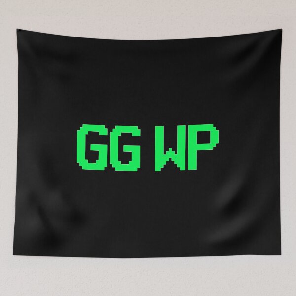 Item preview, Funny Gaming Good Game Well Played GGWP design designed and sold by jakehughes2015.