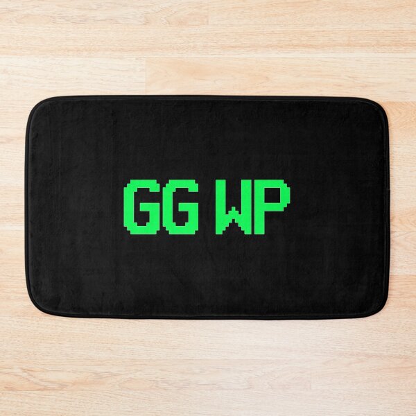 Item preview, Funny Gaming Good Game Well Played GGWP design designed and sold by jakehughes2015.