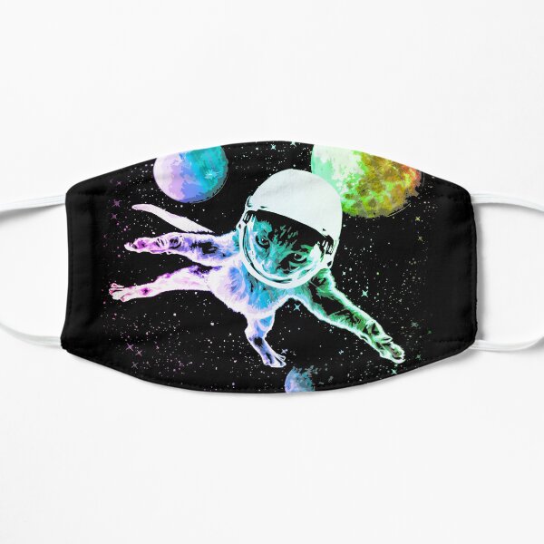 Astronaut Kitty Cat in Space Mask