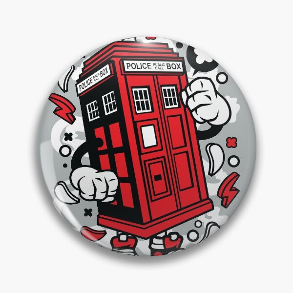 Item preview, Police Box Skater designed and sold by Nickelparis.
