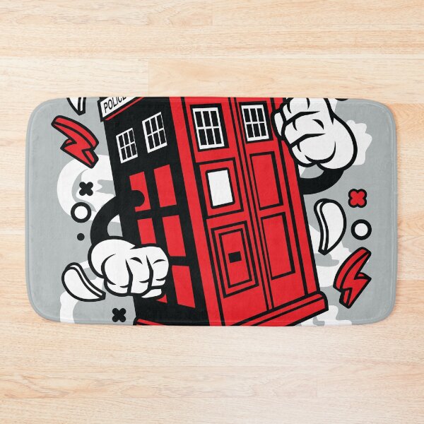 Item preview, Police Box Skater designed and sold by Nickelparis.
