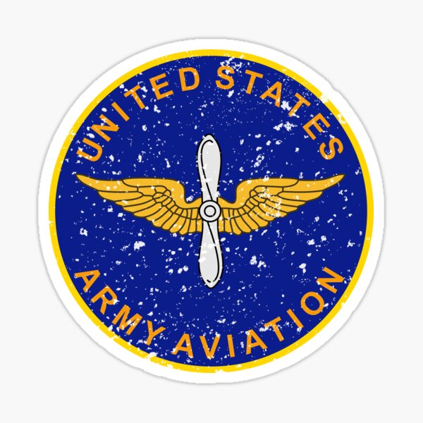 United States Army Aviation Vintage Insignia Sticker