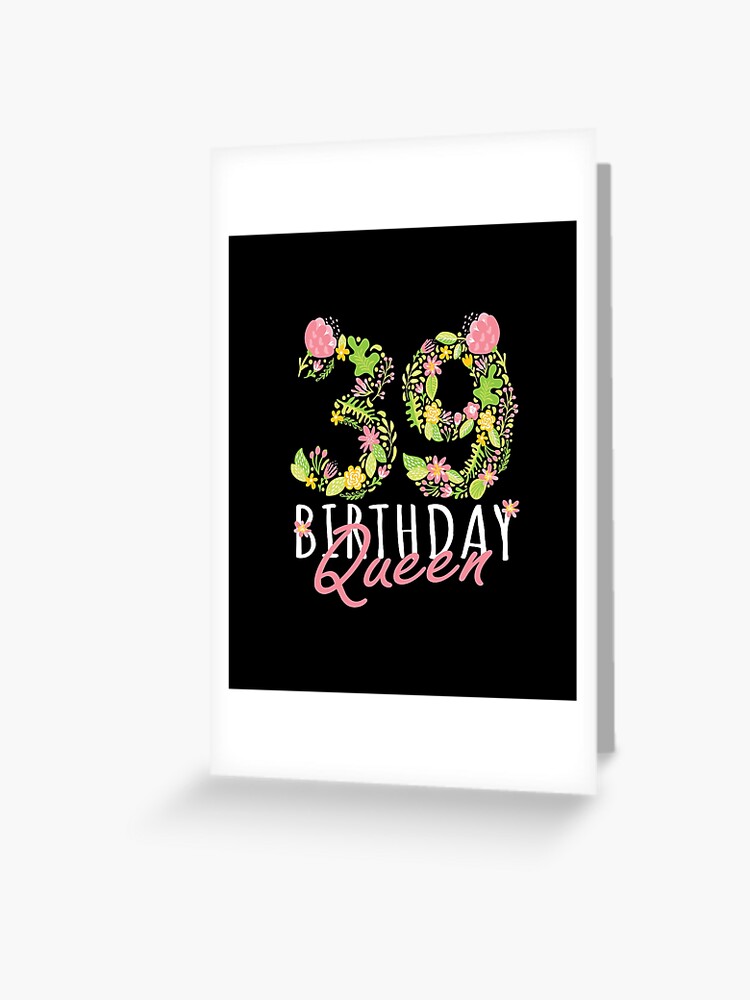 My Mommy Is 39 Years Old 39th Mom's Birthday Gift For Her graphic Greeting  Card for Sale by Grabitees