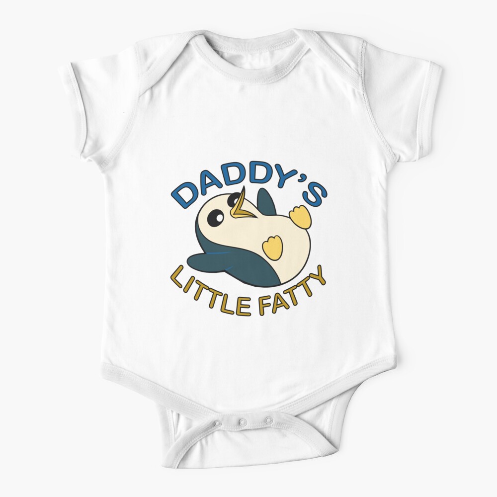 Daddy's Little Fatty - Gunter Adventure Time Baby One-Piece