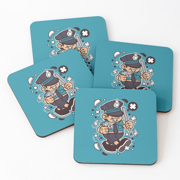 Item preview, Police Cartoon designed and sold by Nickelparis.