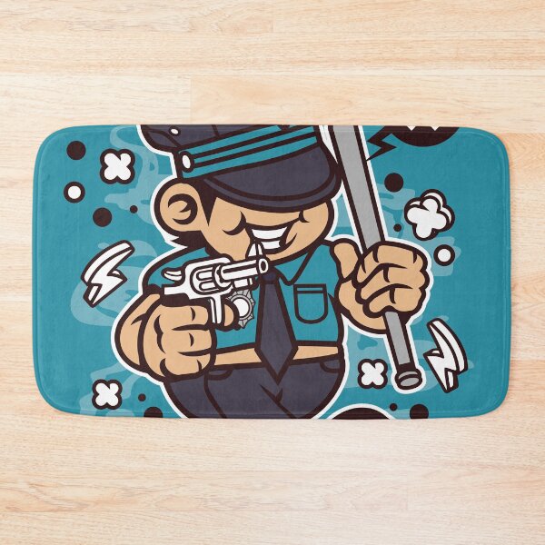Item preview, Police Cartoon designed and sold by Nickelparis.