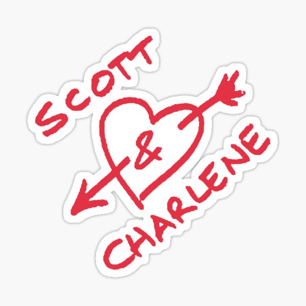 Scott <3 Charlene Sticker