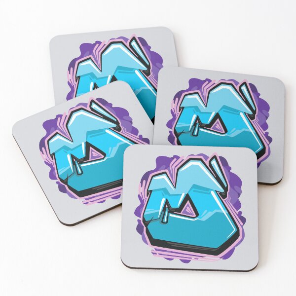 Item preview, Graffiti Letra M designed and sold by NameGraffiti.