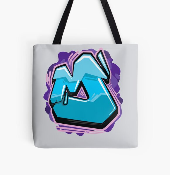 New Graffiti & Letter Printed Canvas Tote Bag For Women, Handbag And  Shoulder Bag