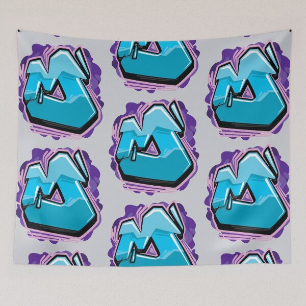 Item preview, Graffiti Letter M designed and sold by NameGraffiti.