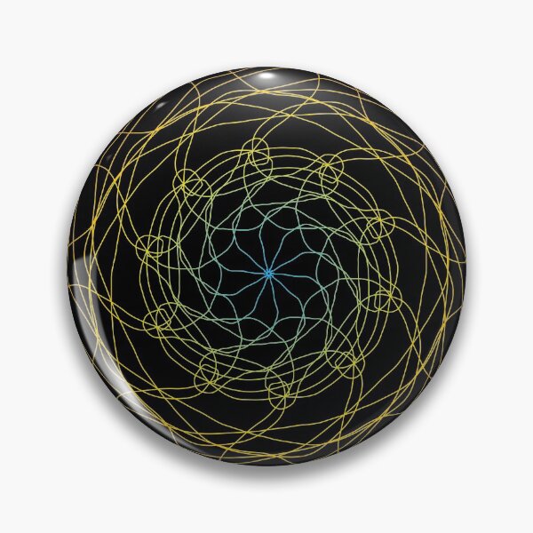 Item preview, Pansexual Pride Spirograph designed and sold by Blackmoonrose13.