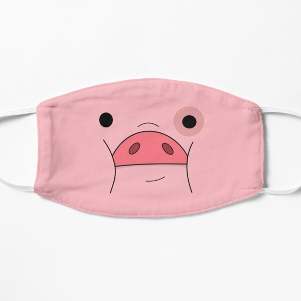 Waddles the pig Flat Mask