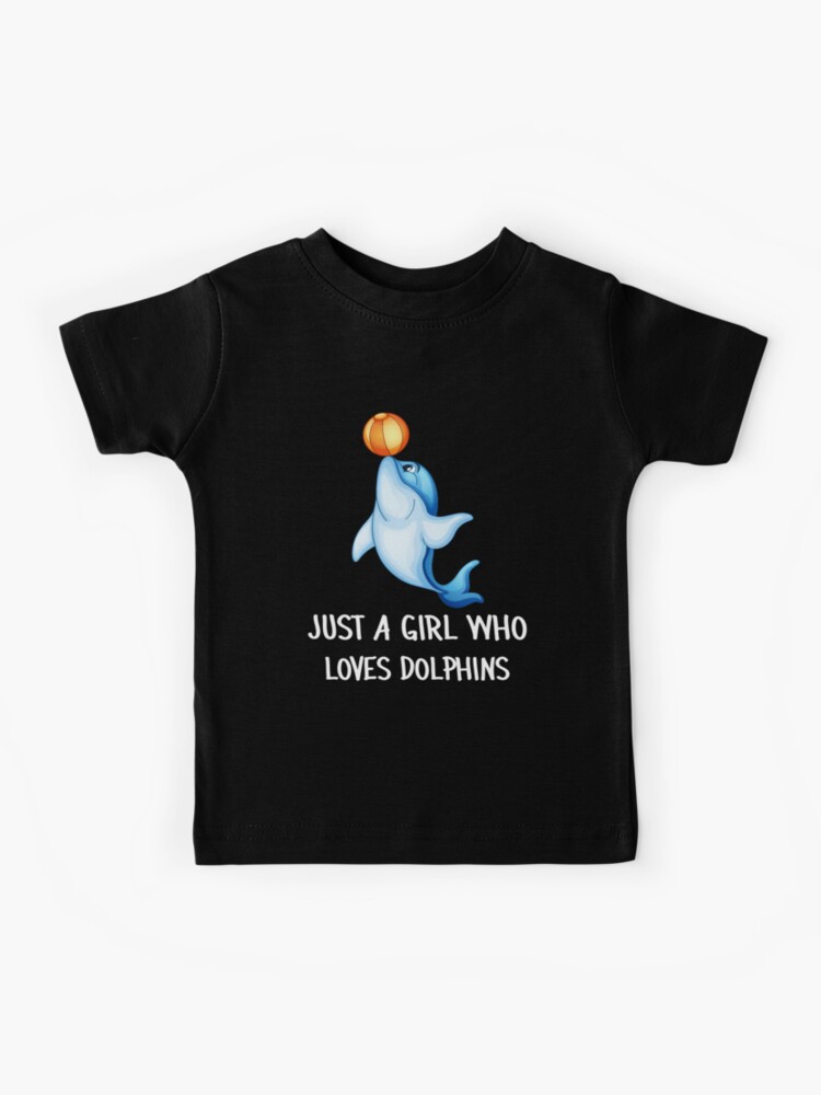 Girls dolphin outlet shirt