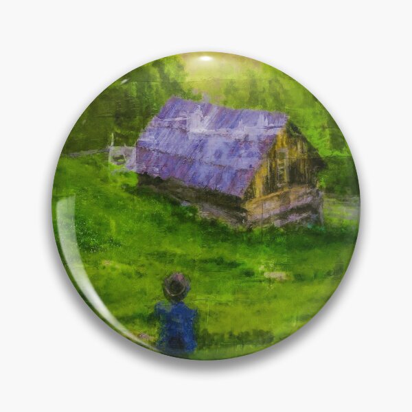 Item preview, Blue House Painting Art designed and sold by kouddad.