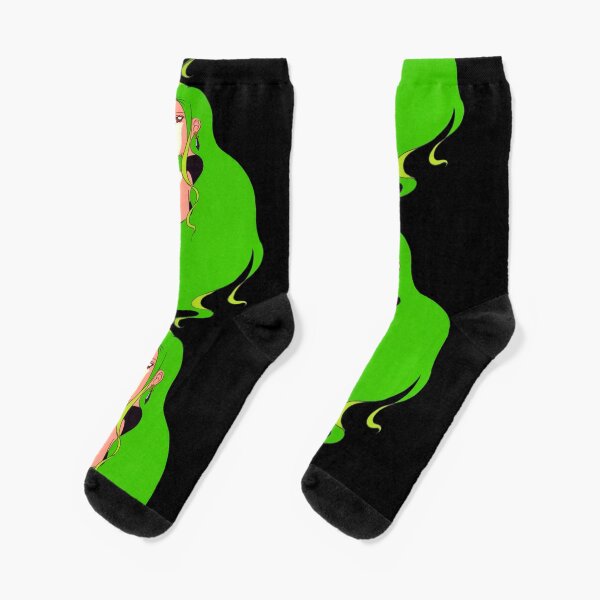 Black Moon Clan Character Design Socks