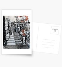 Stairs to Flinders Street (Ascending) Postcards