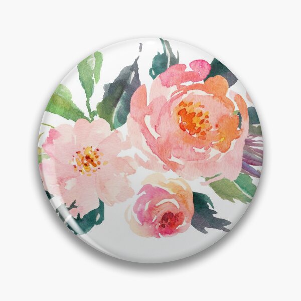 Item preview, Watercolor Flower Bouquet  designed and sold by junkydotcom.