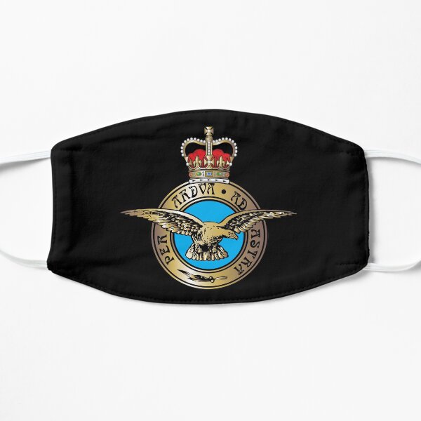 Royal Air Force "Per Ardua Ad Astra" Insignia Flat Mask