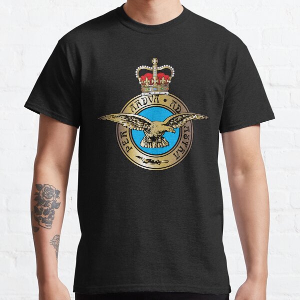 Royal Air Force "Per Ardua Ad Astra" Insignia Classic T-Shirt