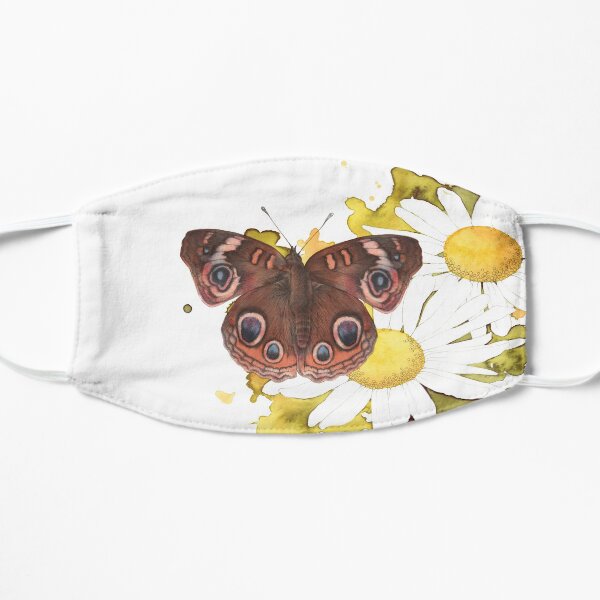 Fluttery butterfly Flat Mask