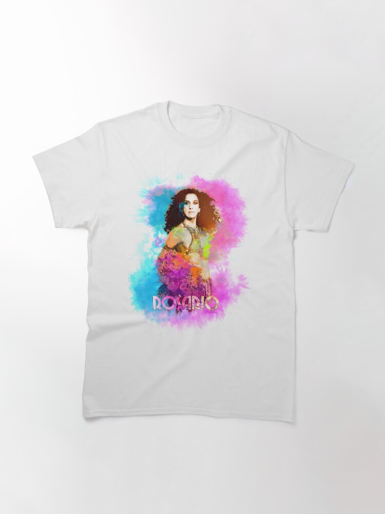Vista alternativa de Camiseta clásica Rosario Flores "Muchas Flores".