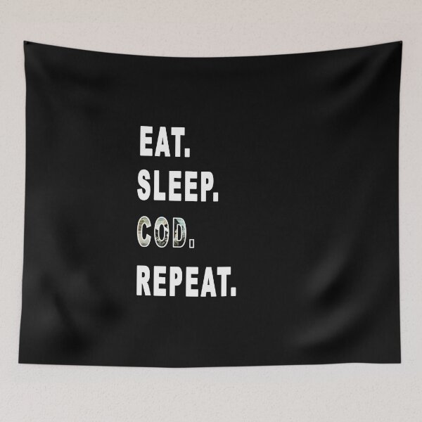 Item preview, Eat. Sleep. Cod. Repeat. designed and sold by iamhewho.