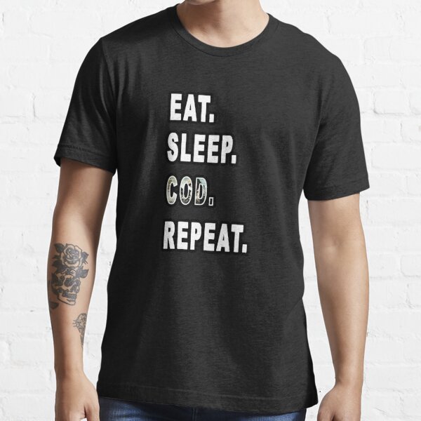 Eat Sleep Game Repeat Men's Tshirt - Crazy Dog T-Shirts