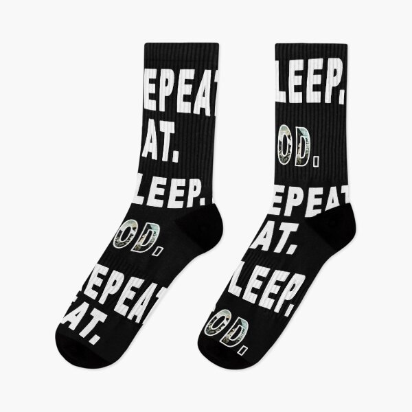 Item preview, Eat. Sleep. Cod. Repeat. designed and sold by iamhewho.