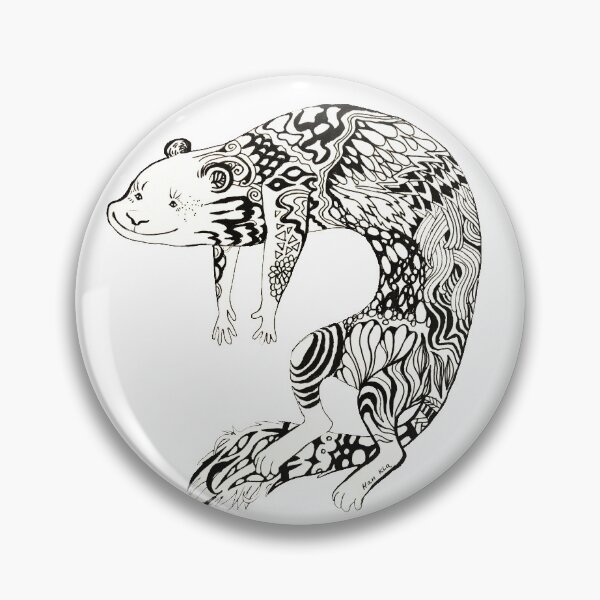 Item preview, Tattoo ferret on White designed and sold by HanKlaArt.