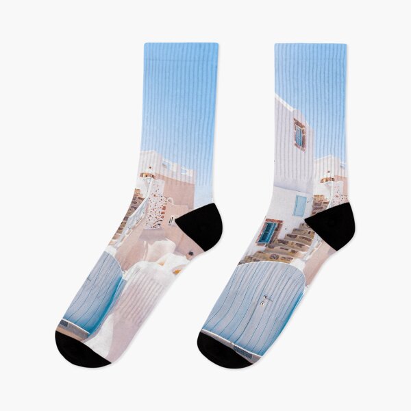 Item preview, Santorini, Greece Town designed and sold by newburyboutique.
