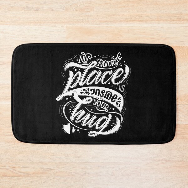 Item preview, My favourite place is inside your hug.  designed and sold by BananiLettering.