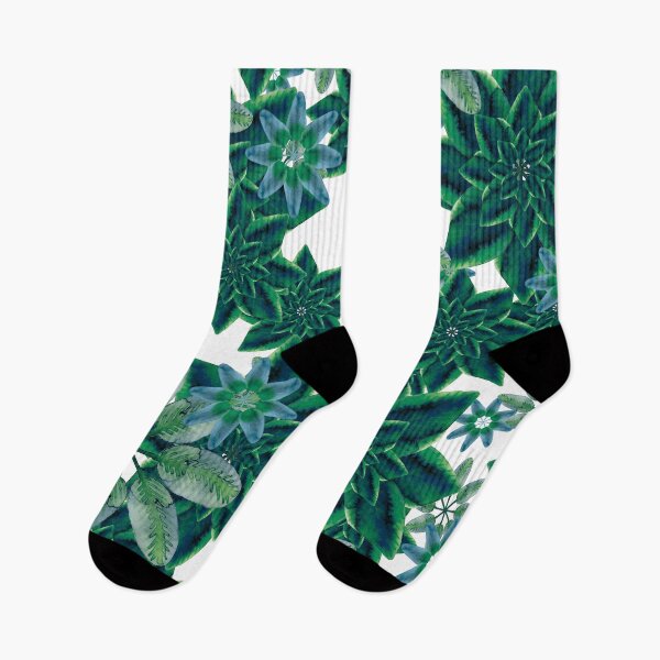 Item preview, botanical green stars mix  designed and sold by AnnaBaldon.