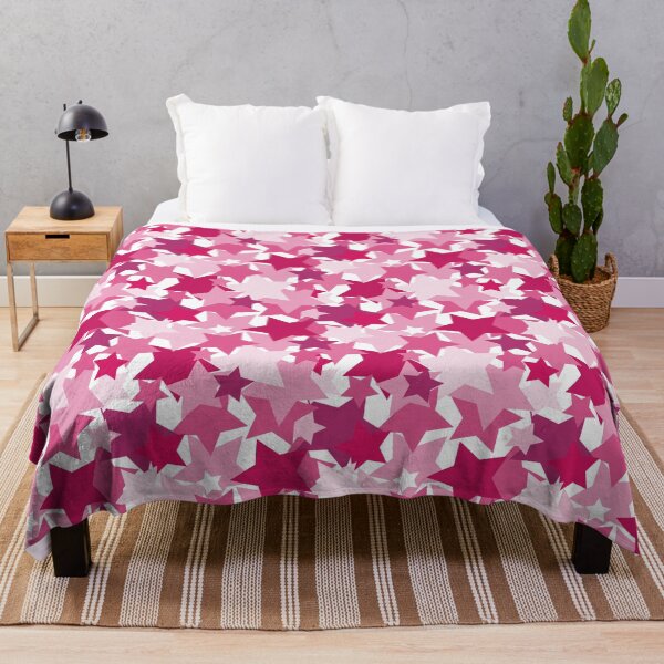 Item preview, Pink stars - seamless pattern designed and sold by Magazin-Brenda.