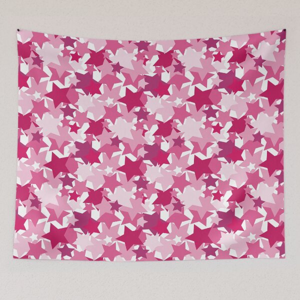 Item preview, Pink stars - seamless pattern designed and sold by Magazin-Brenda.