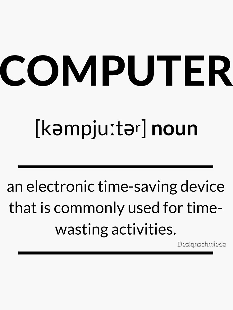 Definition Dictionary Collection" Sticker for Sale by Designschmiede Redbubble