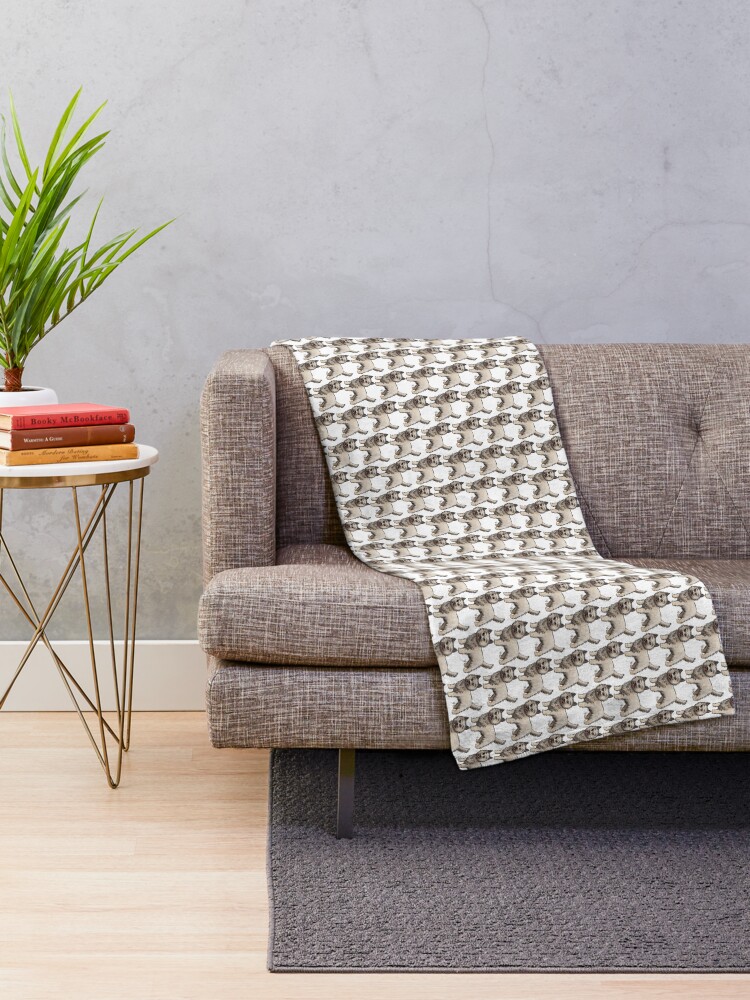 Alternate view of Cairn Terrier Throw Blanket